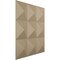 Ekena Millwork 19 5/8in. W x 19 5/8in. H Benson EnduraWall Decorative 3D Wall Panel Covers 2.67 Sq. Ft. WP20X20BEECE - alternate 2